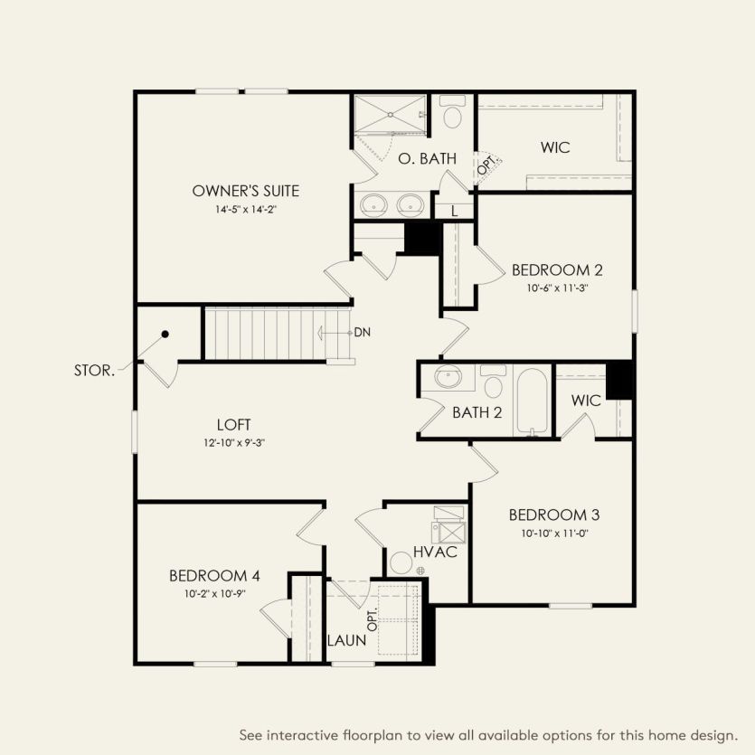 Second Floor 4 br / 2.5 ba
