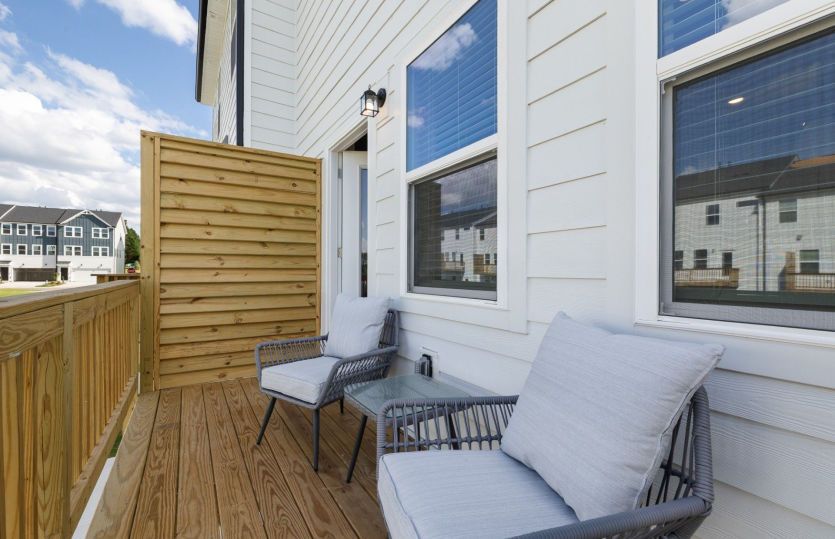 Private balcony