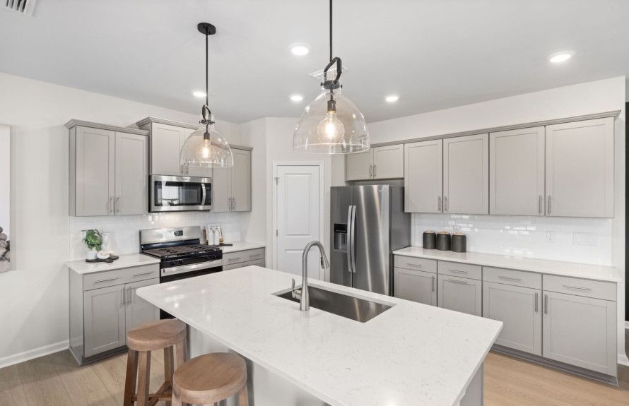Spacious Kitchens