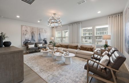 Open concept living area