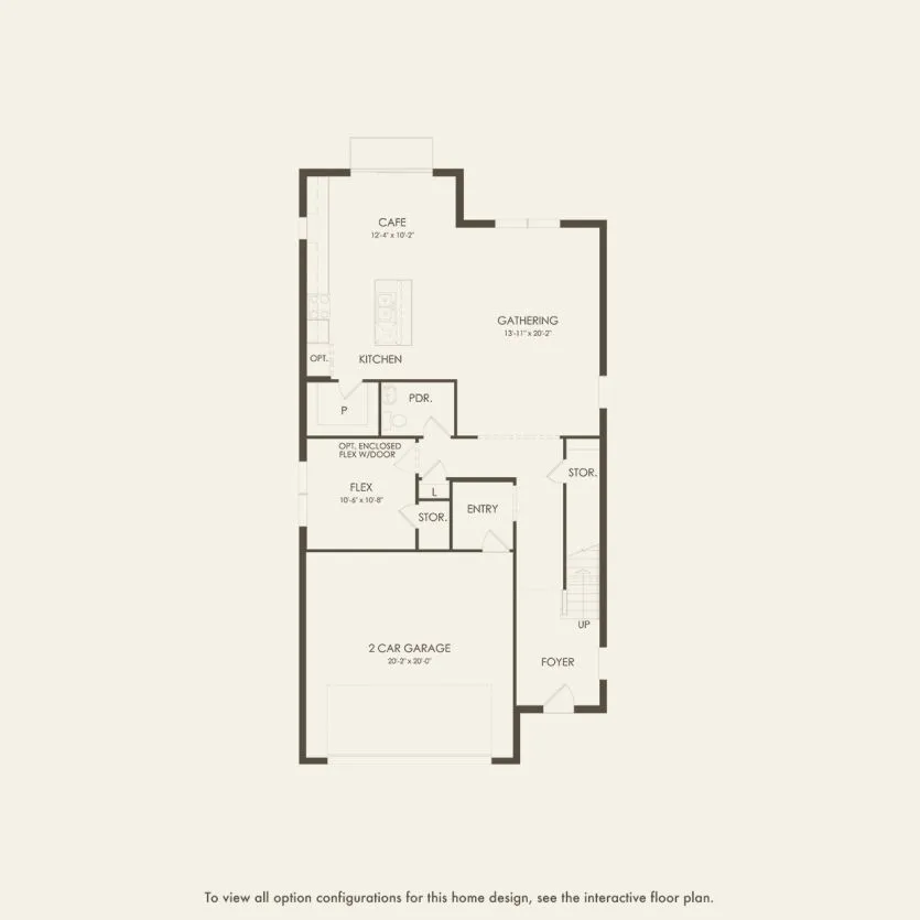 Pinecrest floor plan layout