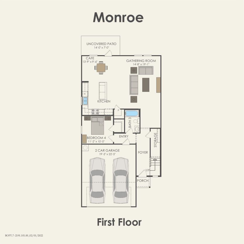 First Floor 4 br / 3 ba