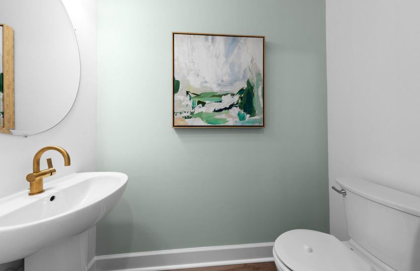 Powder bath