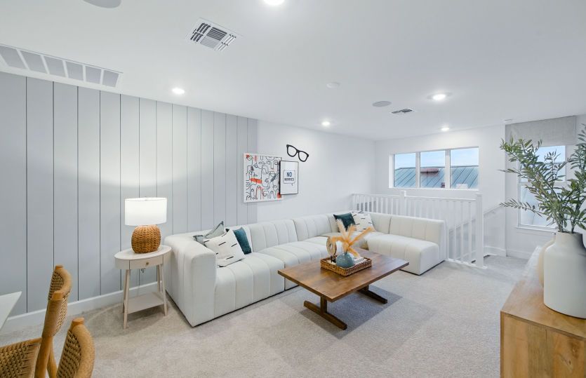 Loft space, perfect for hosting guests