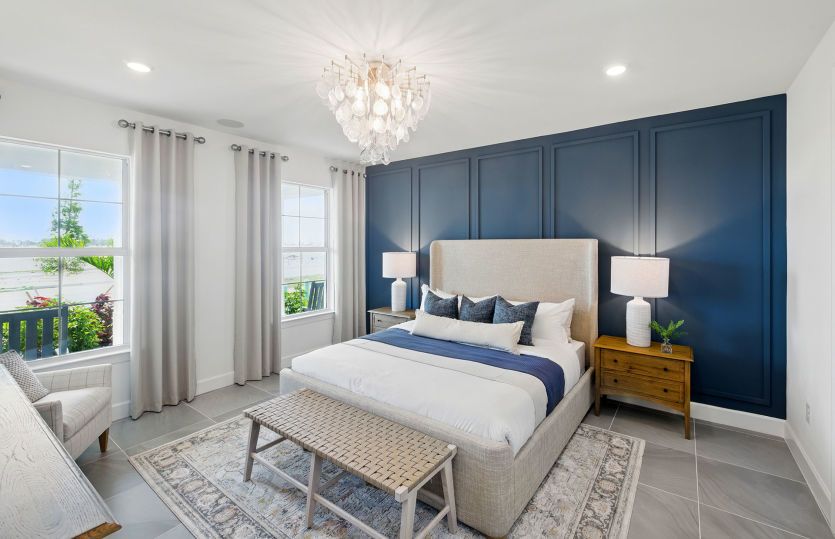 Owner's Suite with walk-in closet and private bathroom