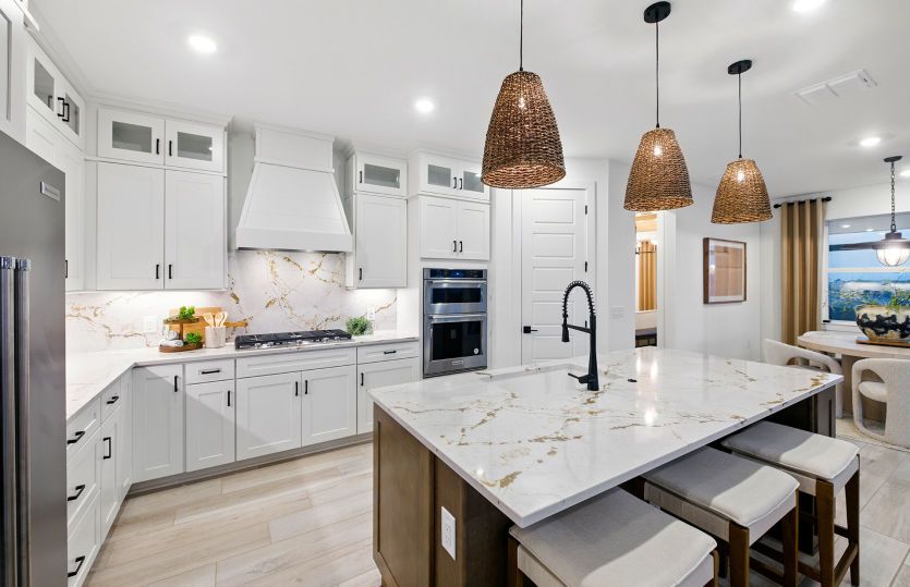 Chef-inspired kitchen, the ideal new home design