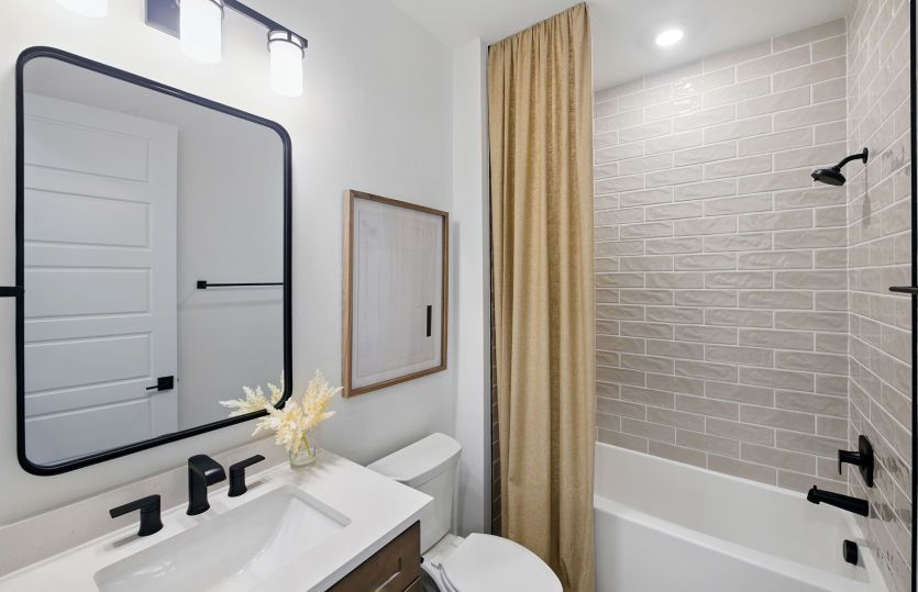 Secondary bathroom