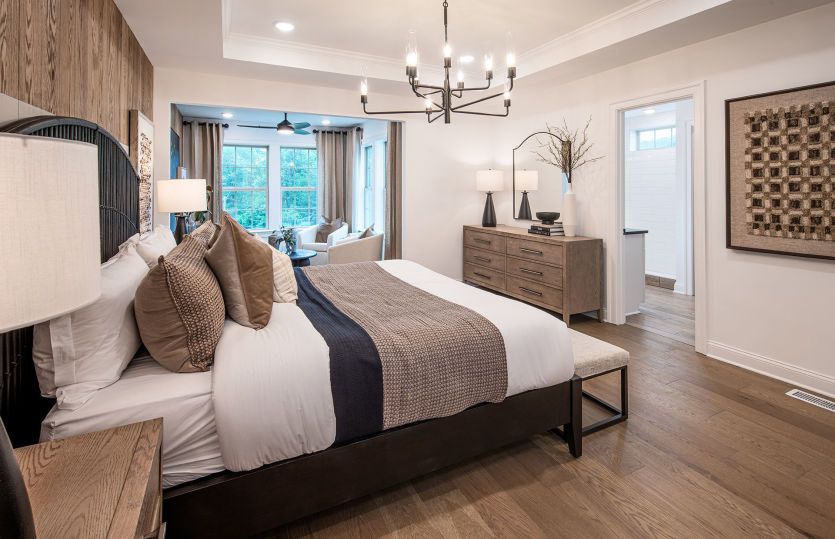 Spacious bedroom