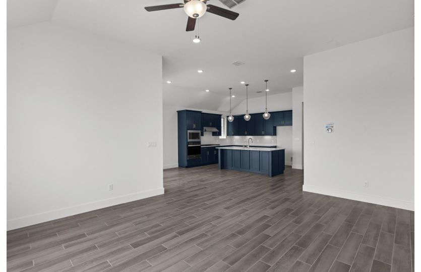 Gathering Room & Kitchen Area