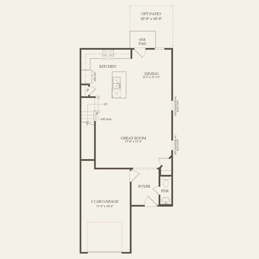 First Floor 3 br / 2.5 ba