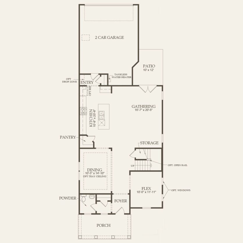 First Floor 3 br / 2.5 ba