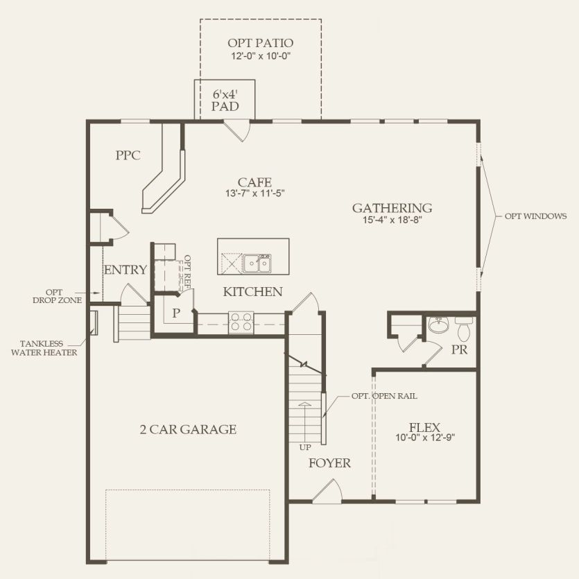 First Floor 3 br / 2.5 ba