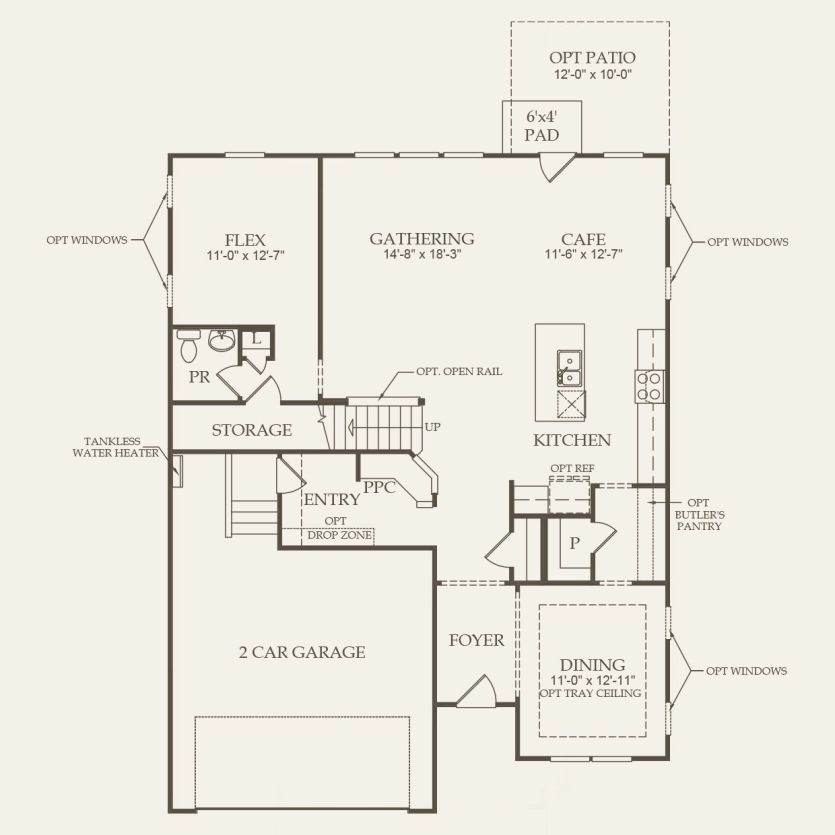 First Floor 4 br / 2.5 ba