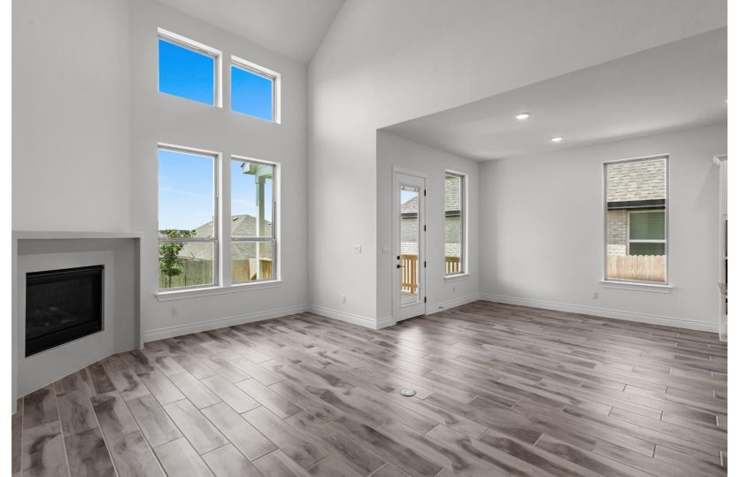 Gathering Room with Fireplace