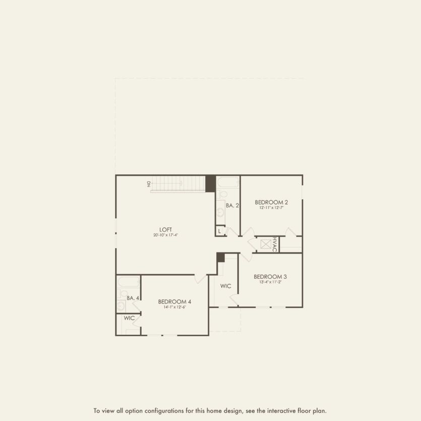 Second Floor 4 br / 3.5 ba