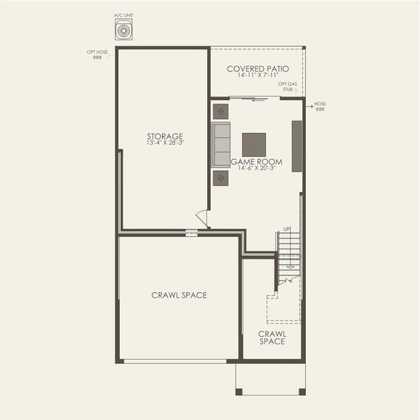 Basement 3 br / 2.5 ba