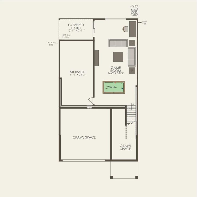 Basement 4 br / 2.5 ba