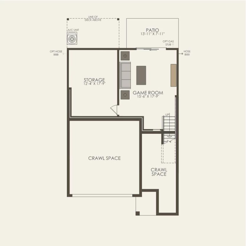 Basement 3 br / 2.5 ba
