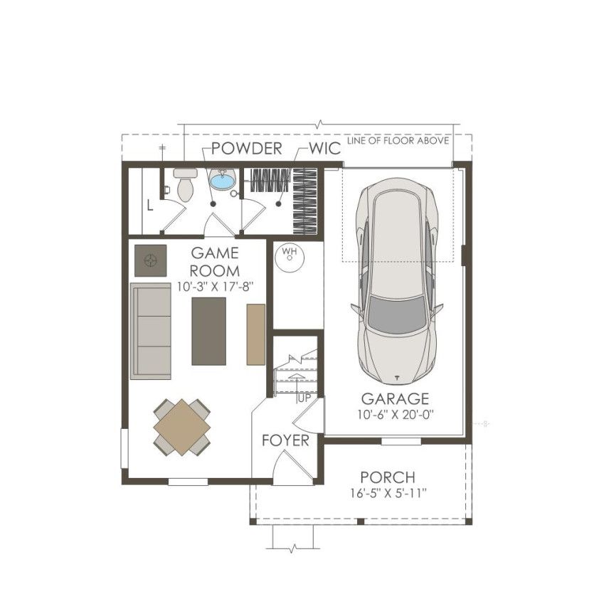 First Floor 3 br / 2.5 ba