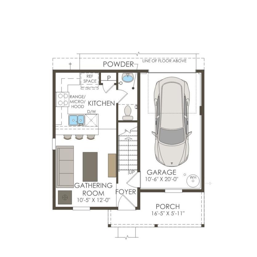 First Floor 4 br / 2.5 ba