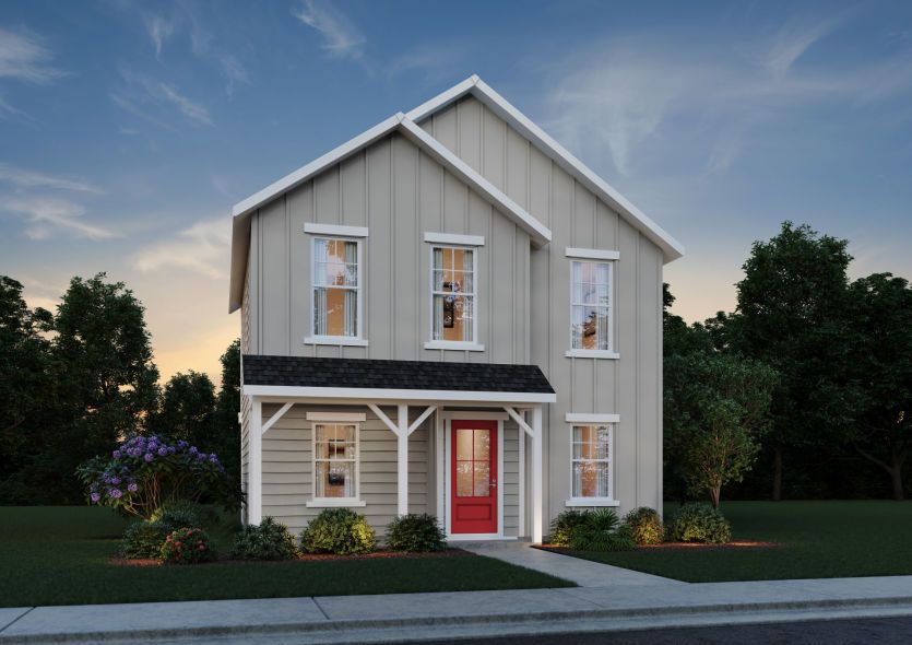 Elevation A - Color Scheme Option 1