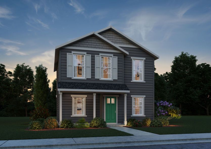 Elevation C- Color Scheme Option 1