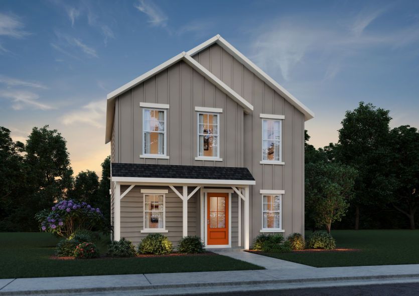 Elevation A - Color Scheme Option 1