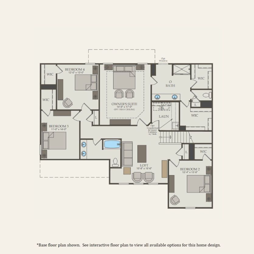 Second Floor 4 br / 2.5 ba