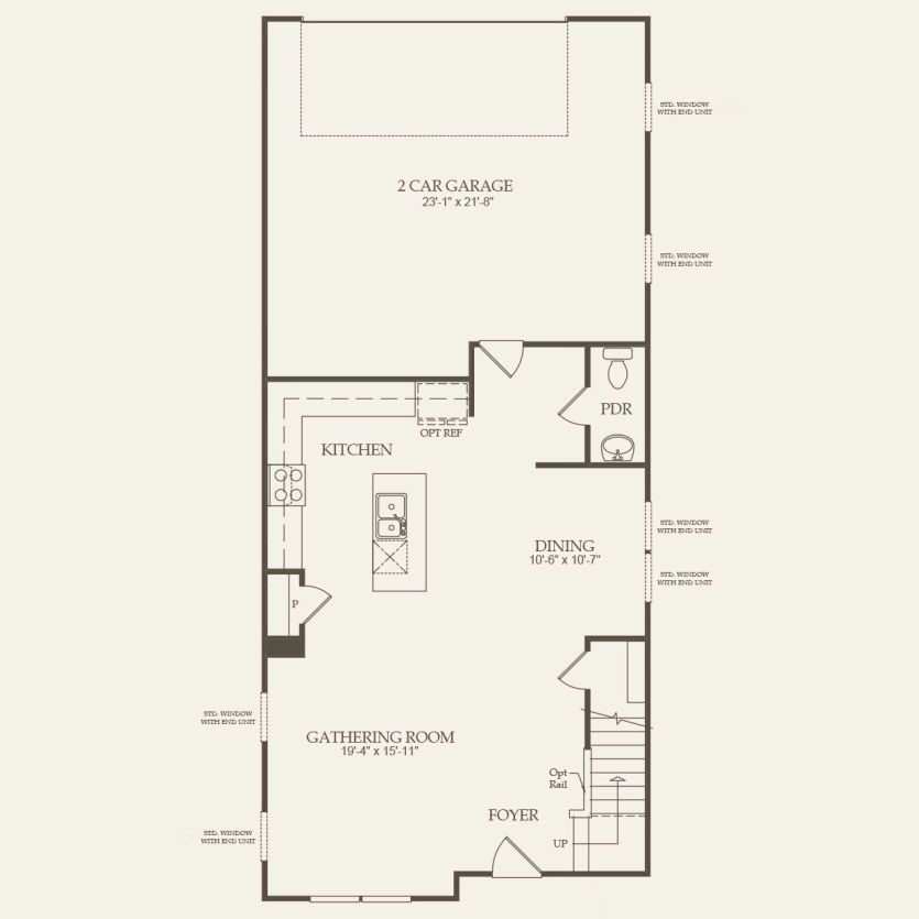 First Floor 3 br / 2.5 ba