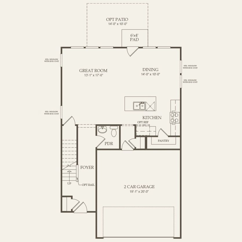 First Floor 3 br / 2.5 ba