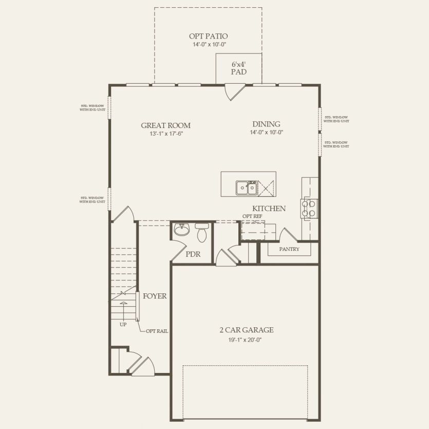 First Floor 3 br / 2.5 ba