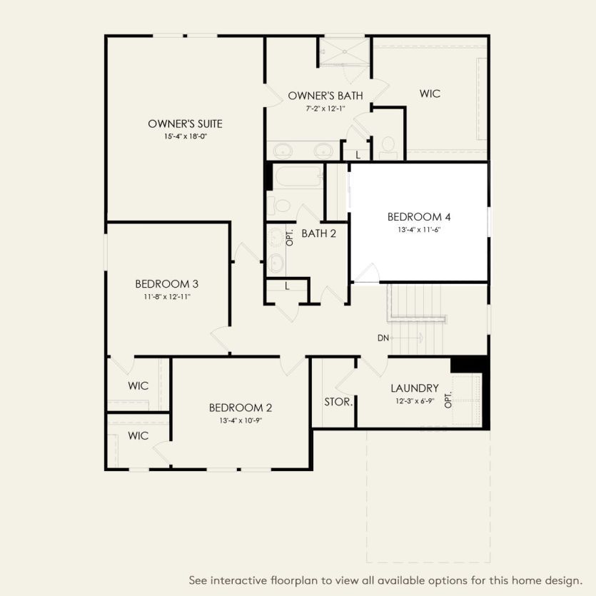 Second Floor 4 br / 2.5 ba