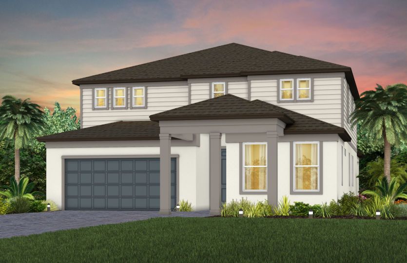Exterior Rendering, Elevation FM2