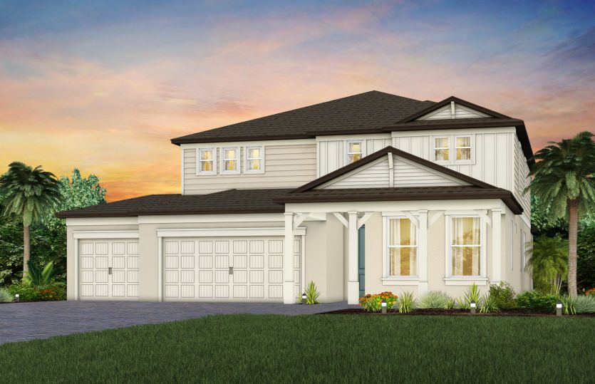 Exterior Rendering, Elevation CO2