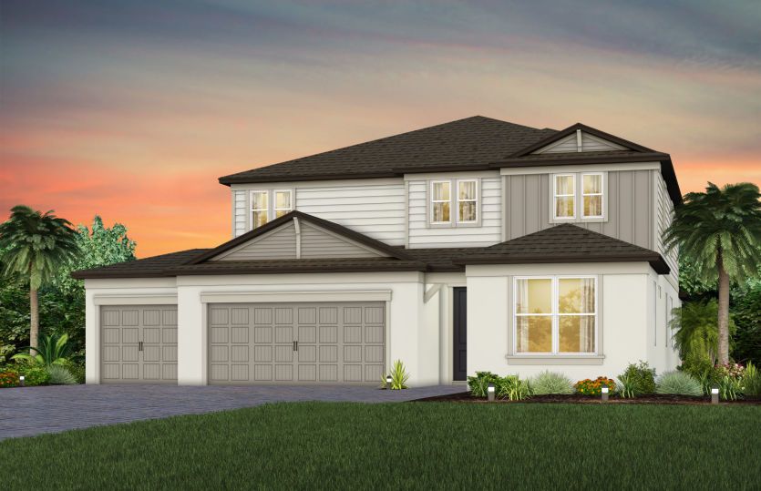 Exterior Rendering, Elevation CO1