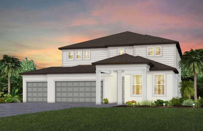 Serena 3-Car floor plan