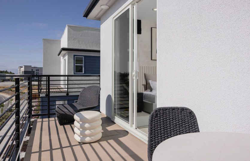 Deck off owner's retreat