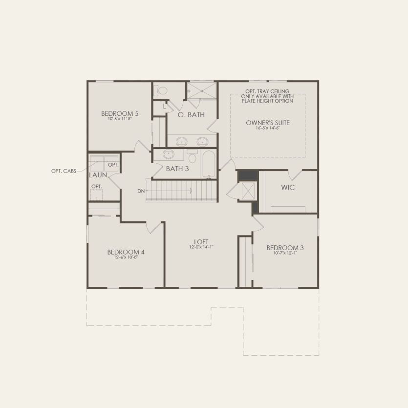 Second Floor 5 br / 3.5 ba