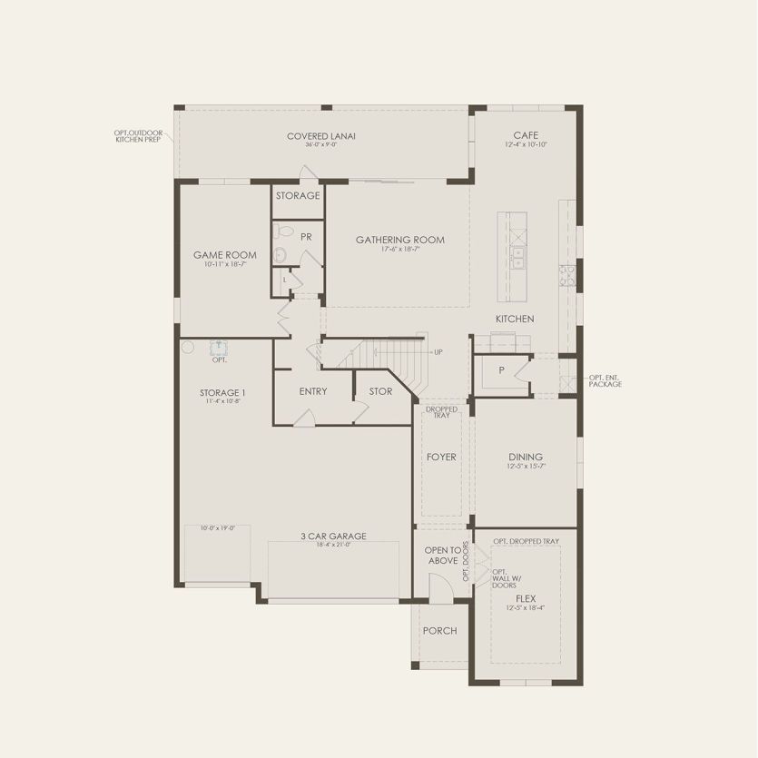 First Floor 4 br / 3 ba