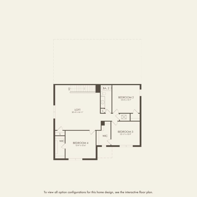 Second Floor 4 br / 2.5 ba