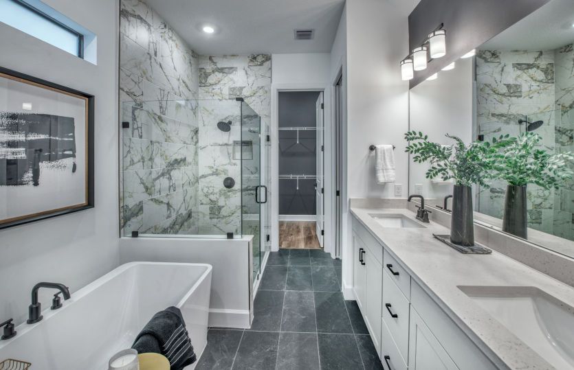 Owner's Bathroom with Dual Sink Vanity