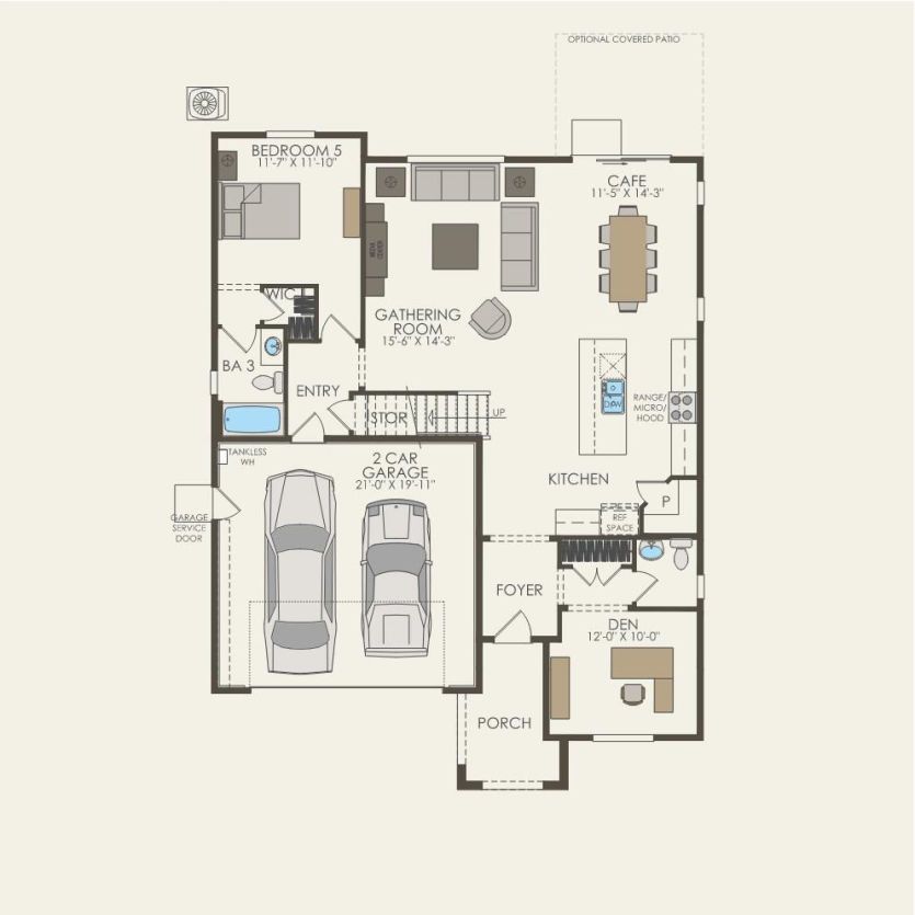 First Floor 4 br / 3.5 ba