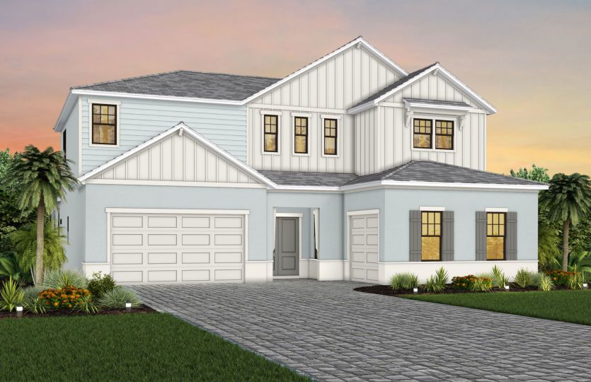 Livingston II Exterior FH2 | Snow Drop