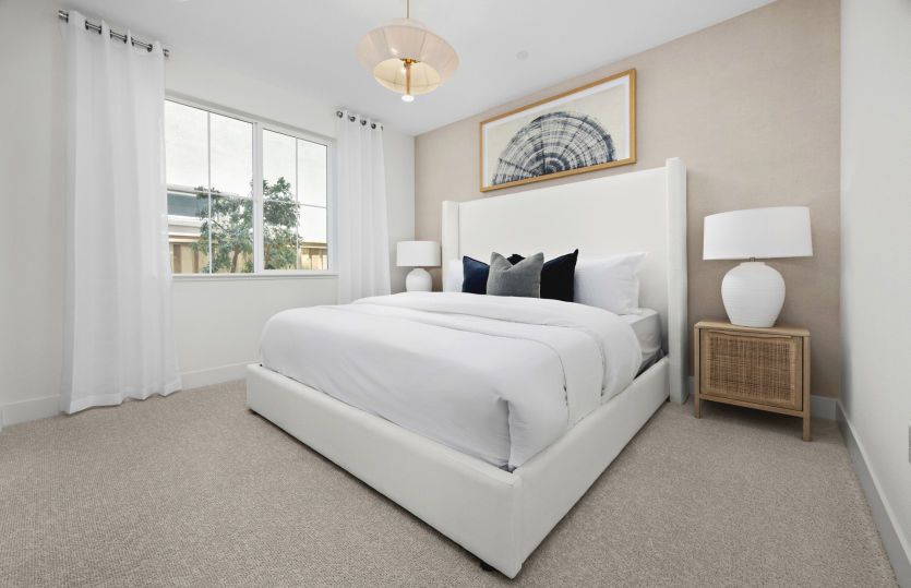 First floor guest suite bedroom