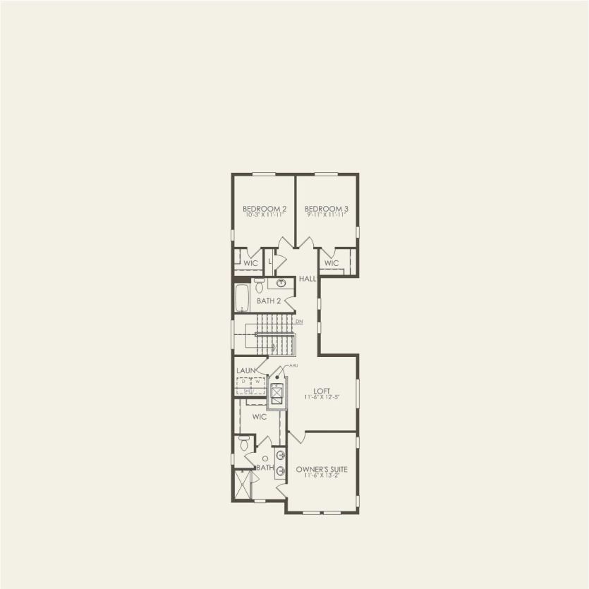 Second Floor 4 br / 3 ba