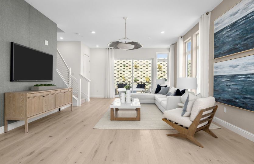 Open light-filled gathering room