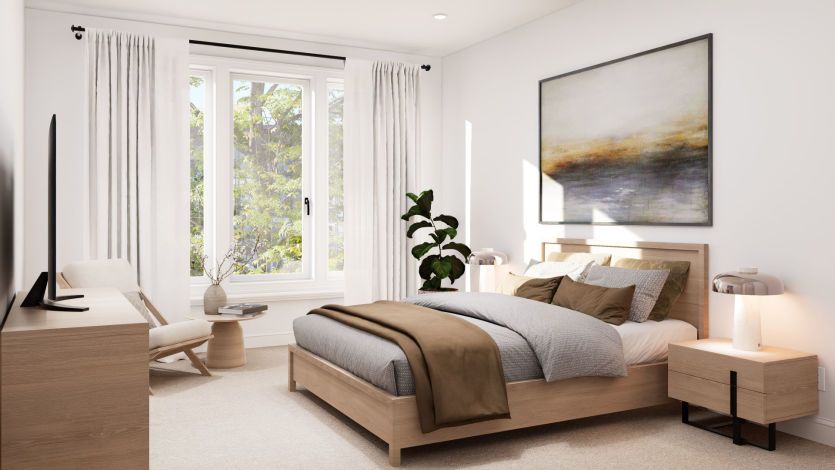 Spacious Bedroom