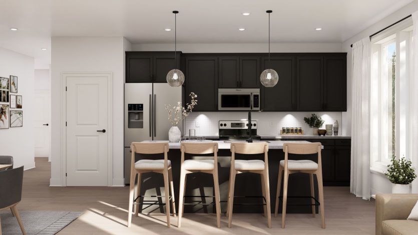 Spacious kitchen