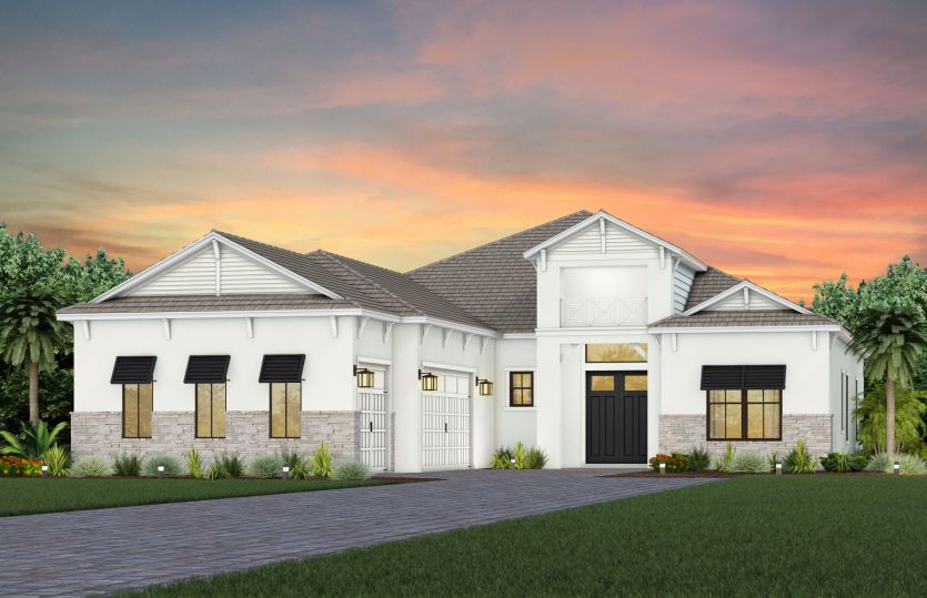 Exterior CO3 with stone