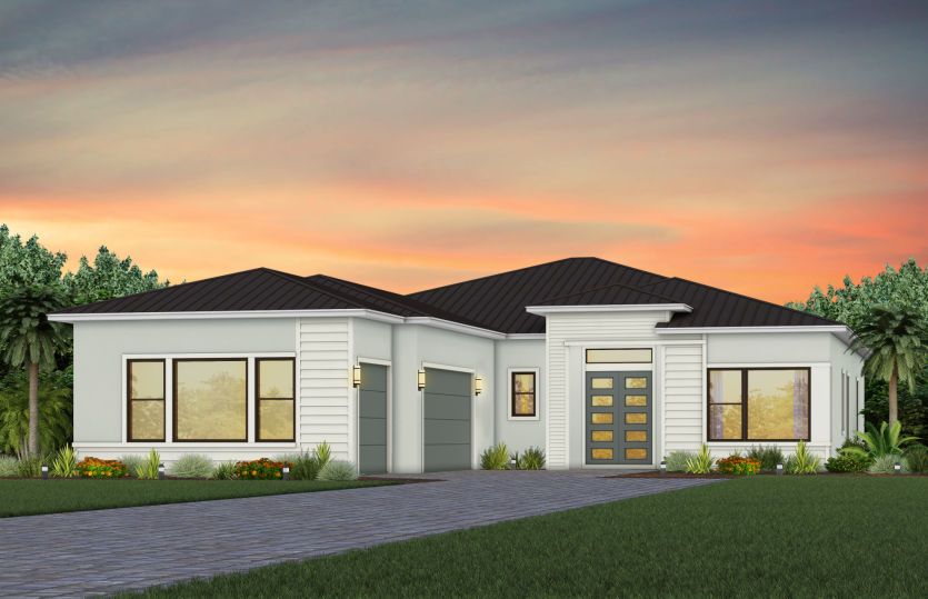 Exterior MD3 with metal roof